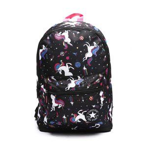 Converse All Star Unicorn Girls Backpack Rucksack Bag School New